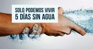 vivir sin agua